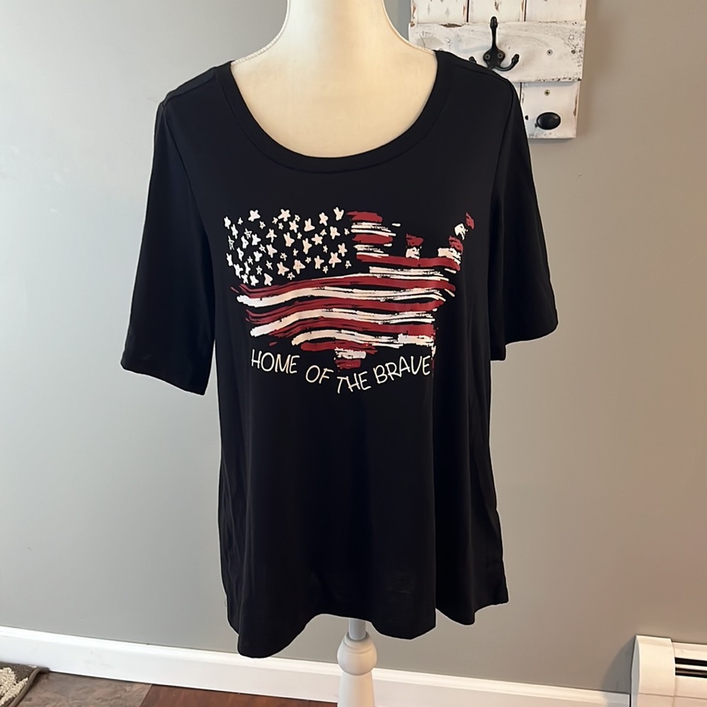 Lularoe “Home of the Brave” top